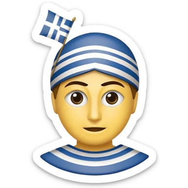TAKE THE LOGO OF THE GREEK POLITICAL PARTY ΠΑΣΟΚ AND MAKE IT INTO AN EMOJI sticker