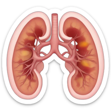 kidney section sticker