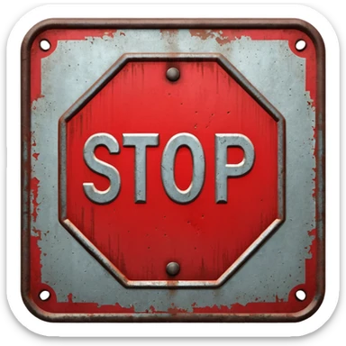 Stop Sign sticker