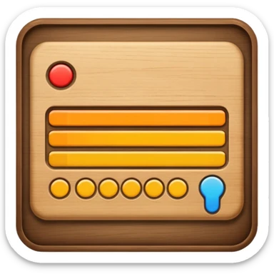 Score and Tab sticker