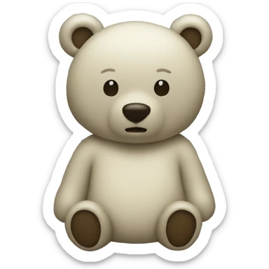 radiohead bear sticker