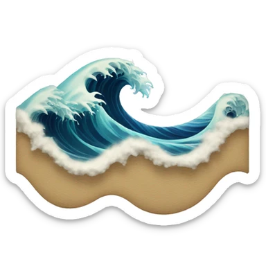 waves sticker