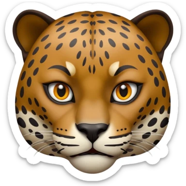 jaguar human sticker