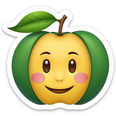 con hổ xanh dương há mồm có răng nanh sticker