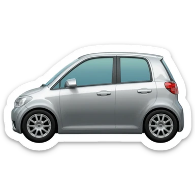 hatchback car sticker