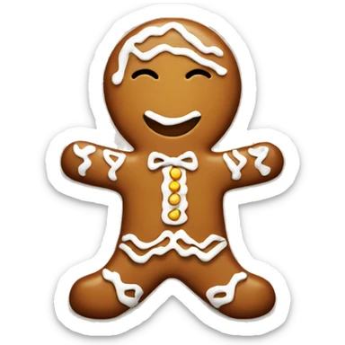 Ginger Bread men sticker