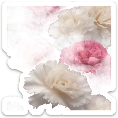 Carnations sticker