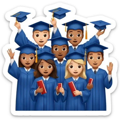 Tu deseo de conocimiento es tu lema. Ustedes son un grupo inteligente que siempre está buscando conocimientos
"recién salidos del horno" sticker