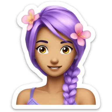 Bloom from winx club sticker