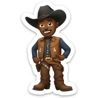 Cowboy  sticker