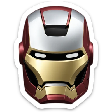 xi jinping， iron man helmet sticker