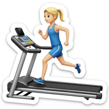 treadmill sticker