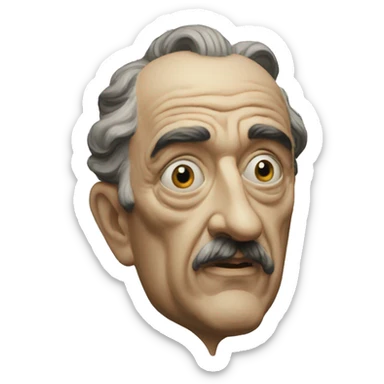 Salvator Dalì sticker