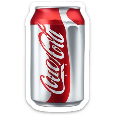 Diet Coke can sticker