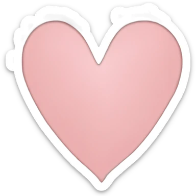 Red lace heart border sticker