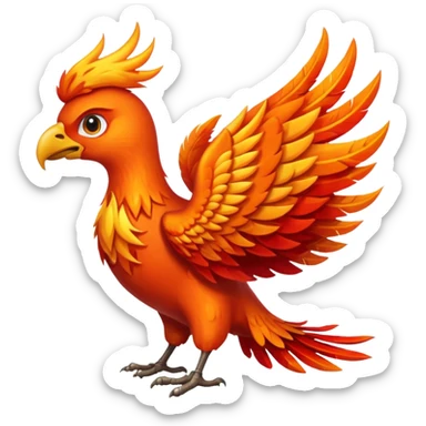 Great phoenix sticker