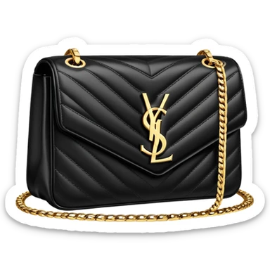 YSL bag sticker