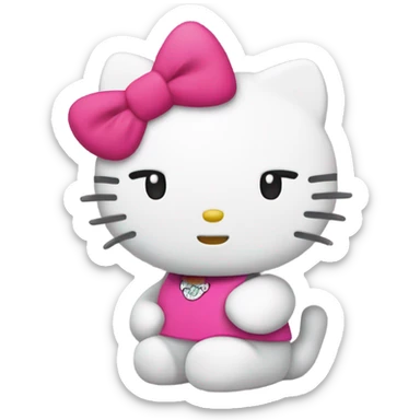 Hello-kitty hello-kitty sticker