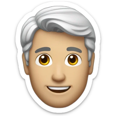 Memoji of Craig Federighi sticker