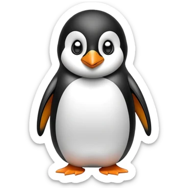 A penguin sex offender  sticker