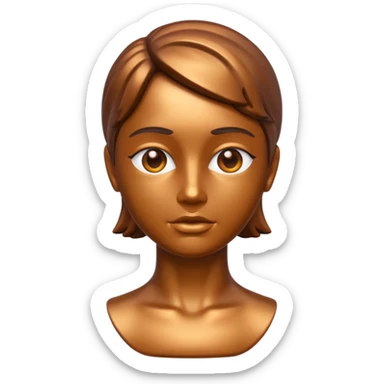 bronze opaque identity crisis sticker