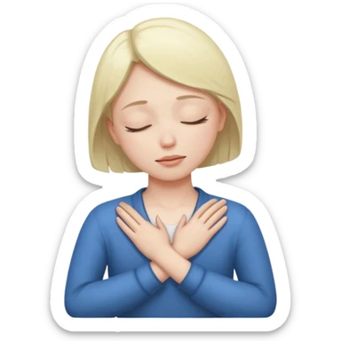 Choking myself  sticker