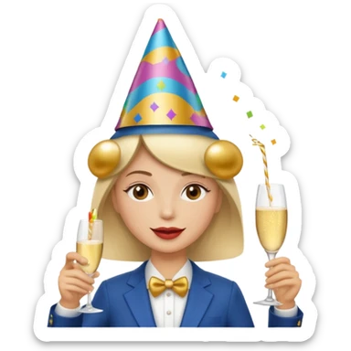 21st birthday sticker