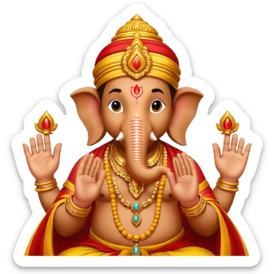 Lord Ganesh sticker