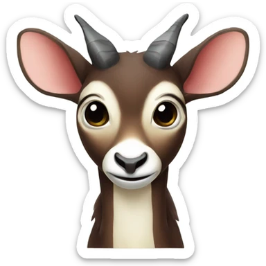 Cute saola sticker