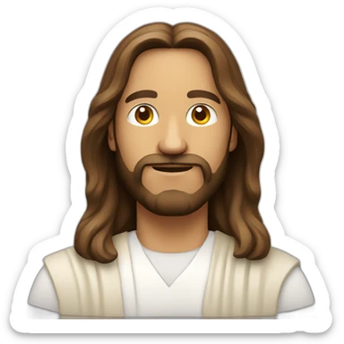 software engineer who looks like jesus sticker