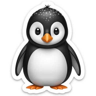 bombastic side eyeing penguin sticker
