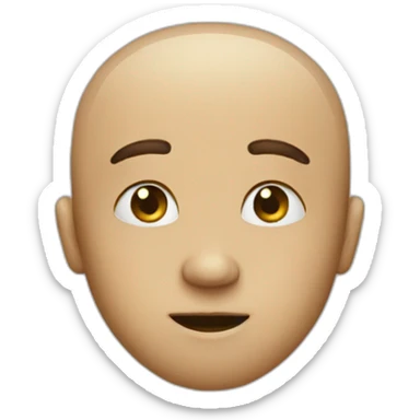 pinch someone cheek sticker