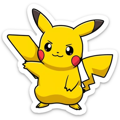 dua eden müslüman picachu sticker
