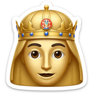 make me a emoji with serbian empire sticker