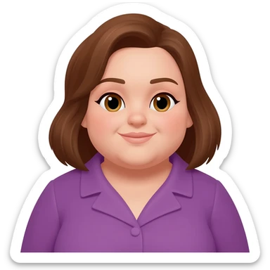 Can you make her chubby sticker