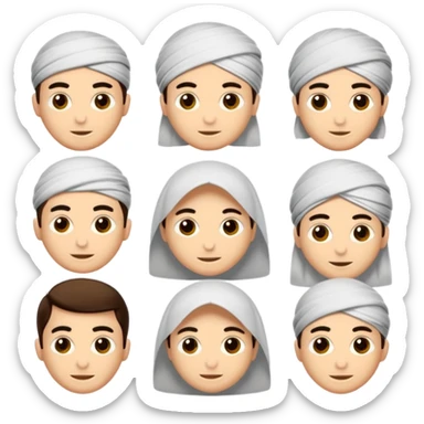 Beyaz uzun ve düz saçları olan,mor göz rengi olan, bembeyaz tenli bir erkek,genç,gözleri hafif çekik ve saçları da teni de bembeyaz olacak sticker