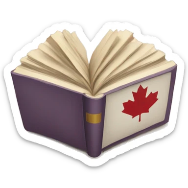 Book of Canada sticker