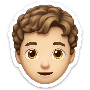 boy-with-brown-hair-and-brown-eyes-who-vomits sticker