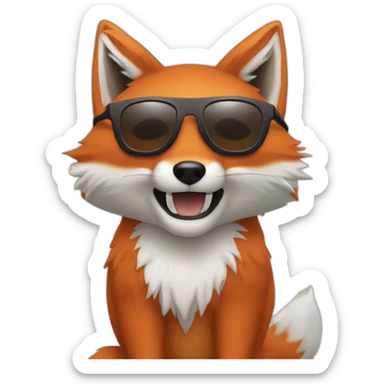 fox gangnam style sticker