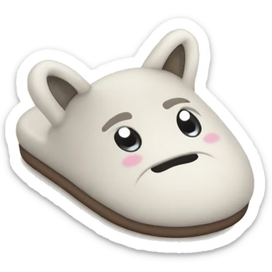 Ugh slippers  sticker