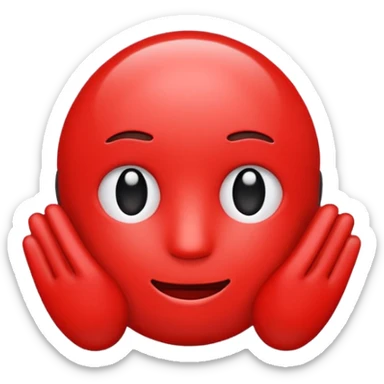 red minus emoji sticker