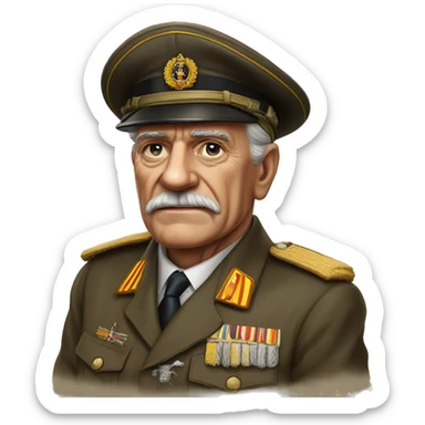 Leo von Caprivi  Former Chancellor of the German Reich sticker