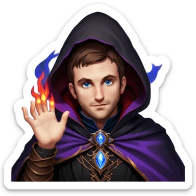 Shadow Sorcerer sticker