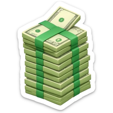 Mucho dinero sticker