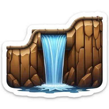 Dam Water sticker