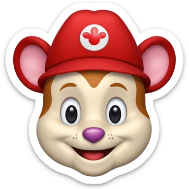 Cheesy Chance E Chuck Cheese sticker