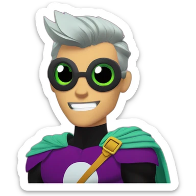 robin, teen titans go sticker