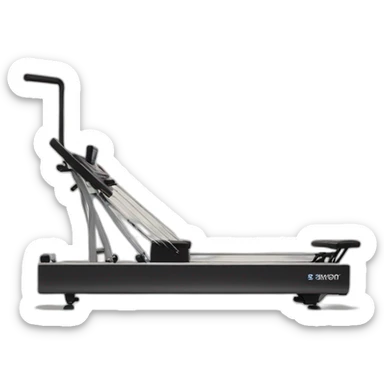 Pilates reformer machine sticker