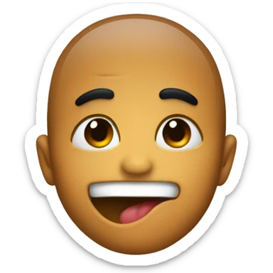 Flirting kissy face  sticker