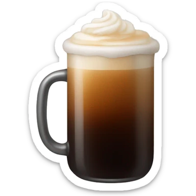 Nitro cold brew sticker